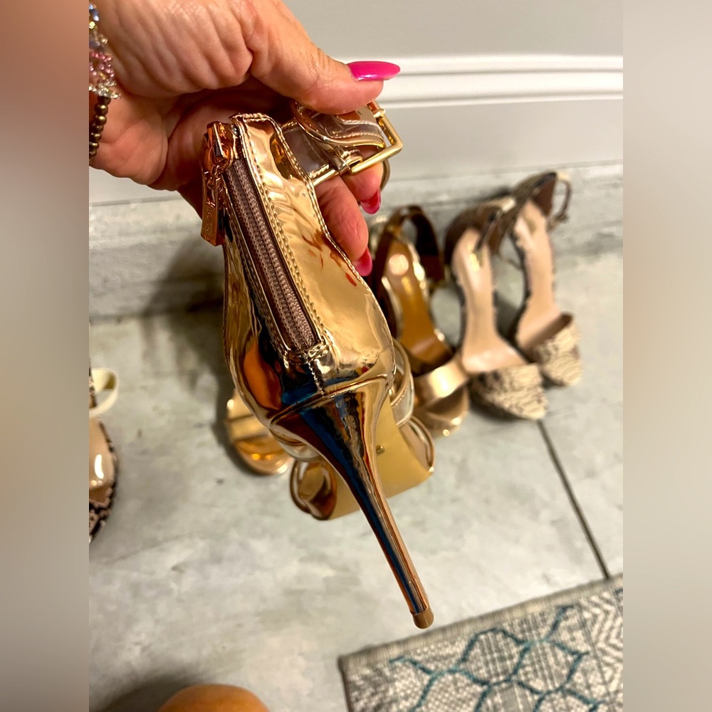 Bebe Size 7 Adorable pumps too small never wore.